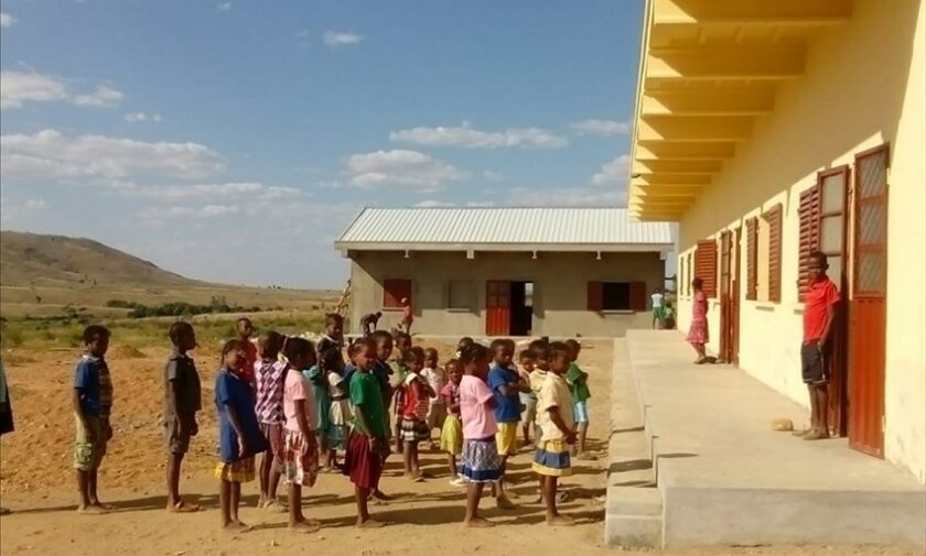 La scuola materna di Tanandava