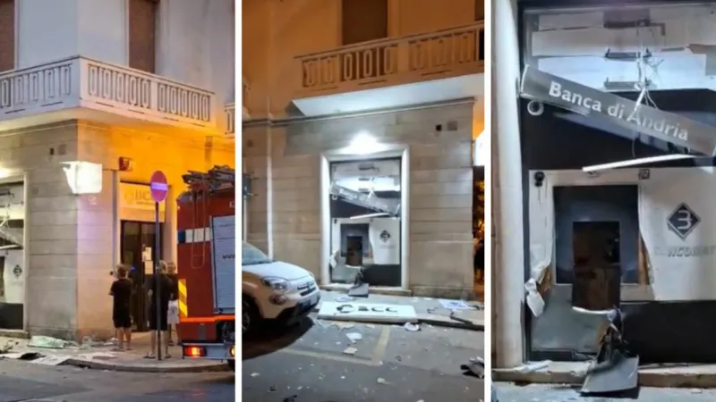 assalto al bancomat di via don Luigi Sturzo
