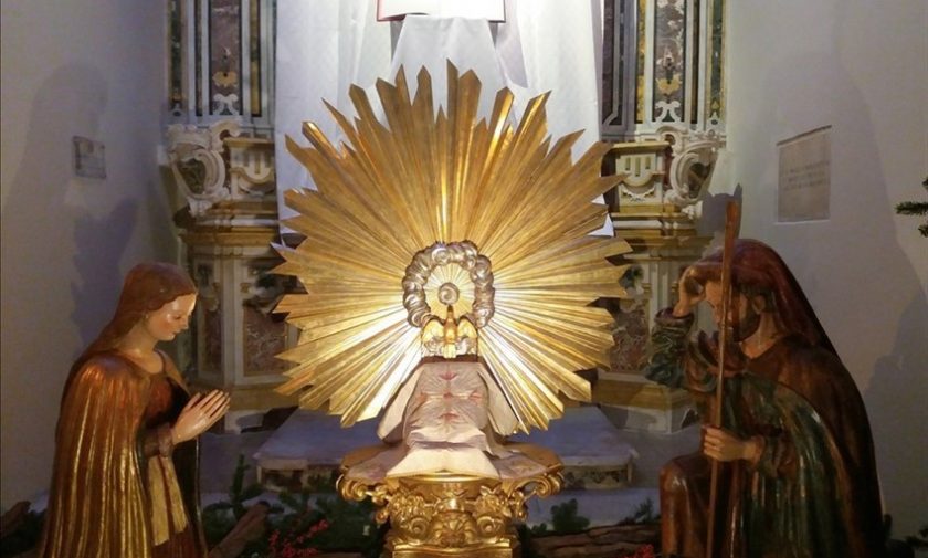 Esposte in Cattedrale le sculture lignee quattrocentesche della Madonna orante e di San Giuseppe