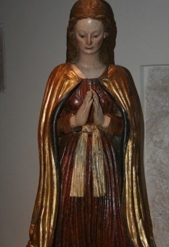 Esposte in Cattedrale le sculture lignee quattrocentesche della Madonna orante e di San Giuseppe