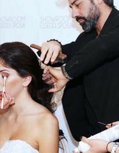 ​L’hair stylist andriese Graziano Scamarcio a Sanremo 2018