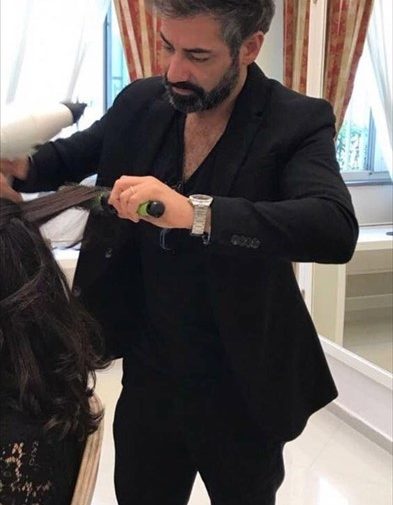 ​L’hair stylist andriese Graziano Scamarcio a Sanremo 2018