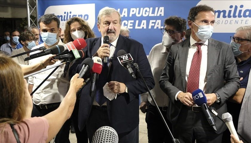 Emiliano riconquista la Puglia: «Vittoria di tutti». Anche ad Andria è nettamente avanti