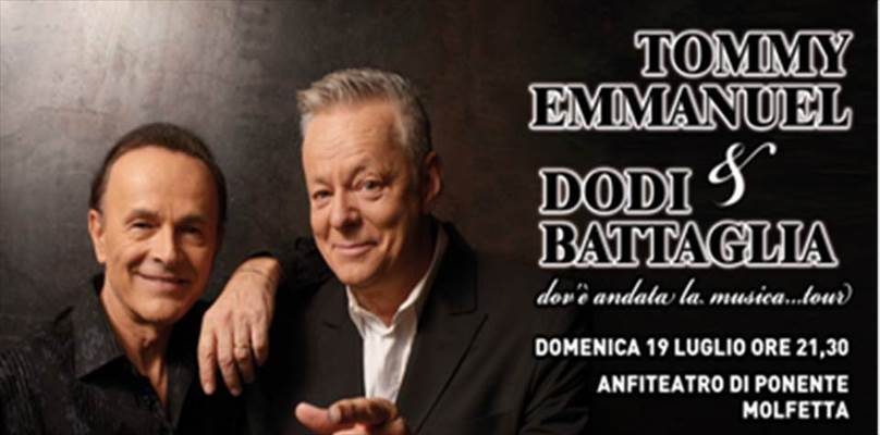 Dodi Battaglia e Tommy Emmanuel in uno strepitoso concerto